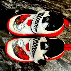 Adidas x Lightning McQueen Toddler 9k Sneakers (Only Worn Once!)